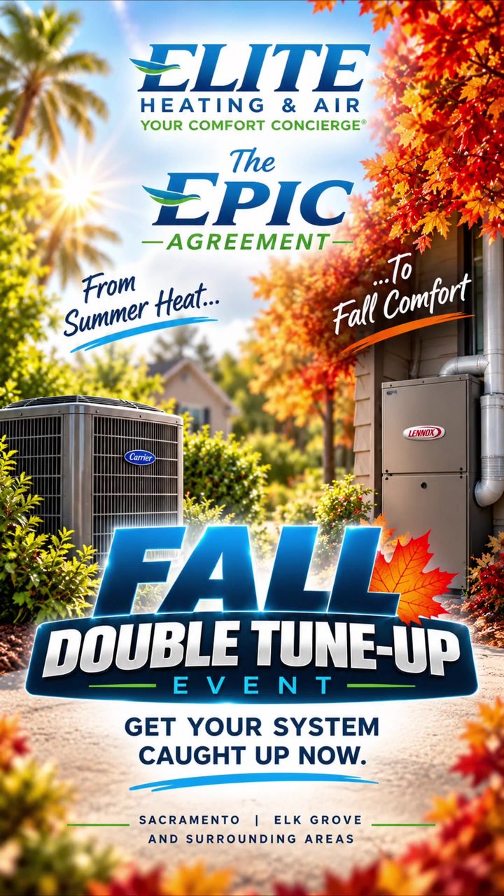 Elite Heating and Air Fall Double Tune-Up Event with the EPIC Agreement